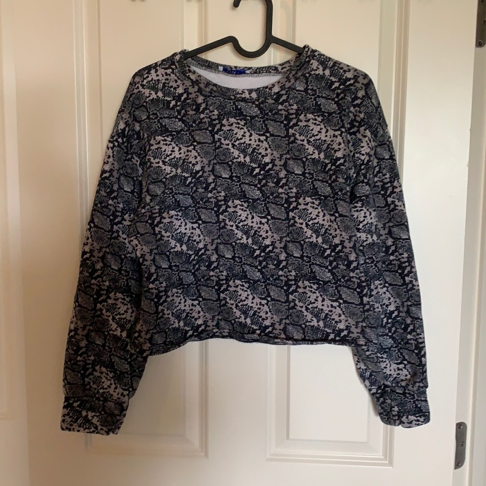 Zara Cropped Sweatshirt